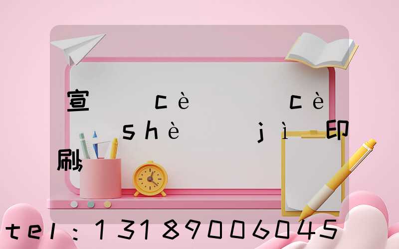 宣傳冊(cè)畫冊(cè)設(shè)計(jì)印刷