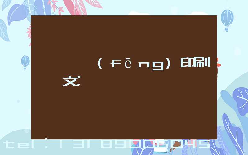 汕頭東風(fēng)印刷黃炳文