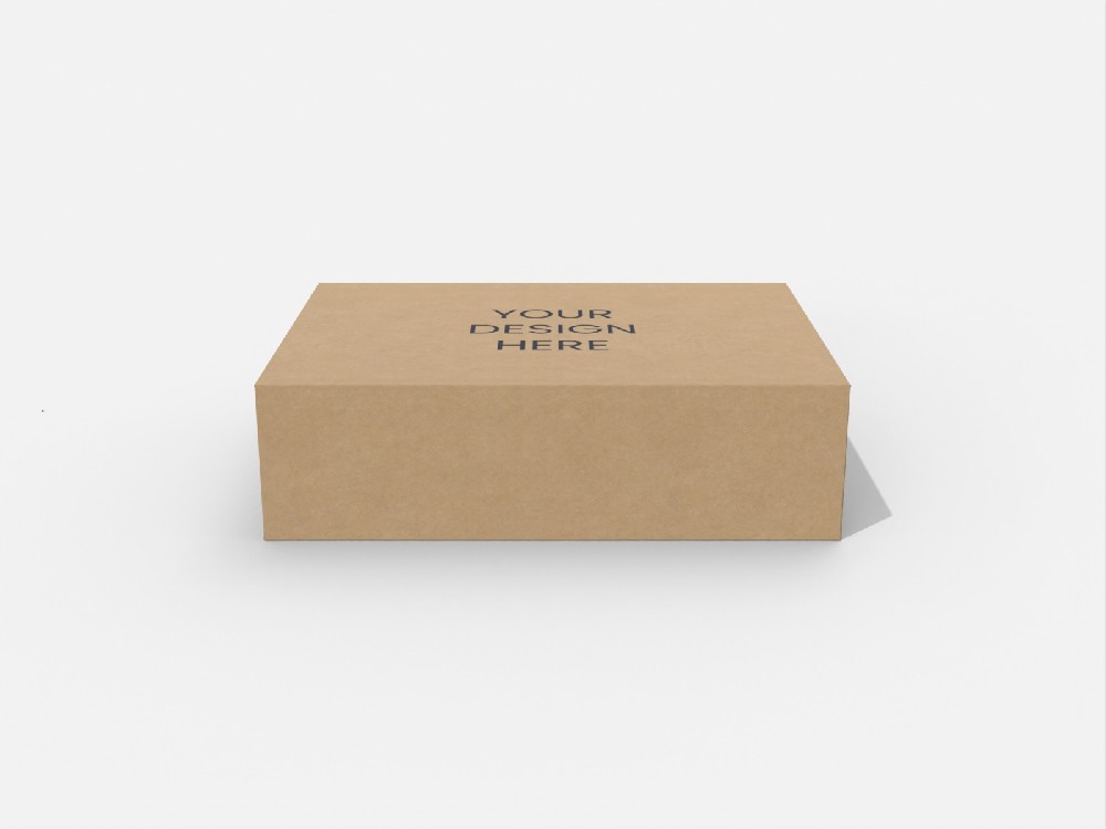 禮物包裝盒廠家-提手孔四折邊對(duì)蓋盒設(shè)計(jì)結(jié)構(gòu)圖