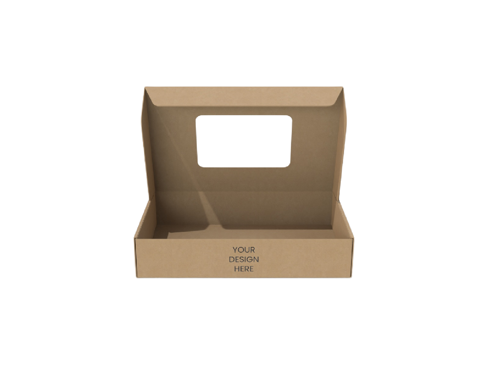 化妝品包裝盒定制需求分析-開(kāi)窗無(wú)插舌飛機(jī)盒型設(shè)計(jì)結(jié)構(gòu)圖